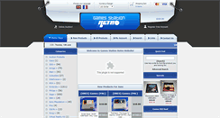 Desktop Screenshot of gamesstationretro.com